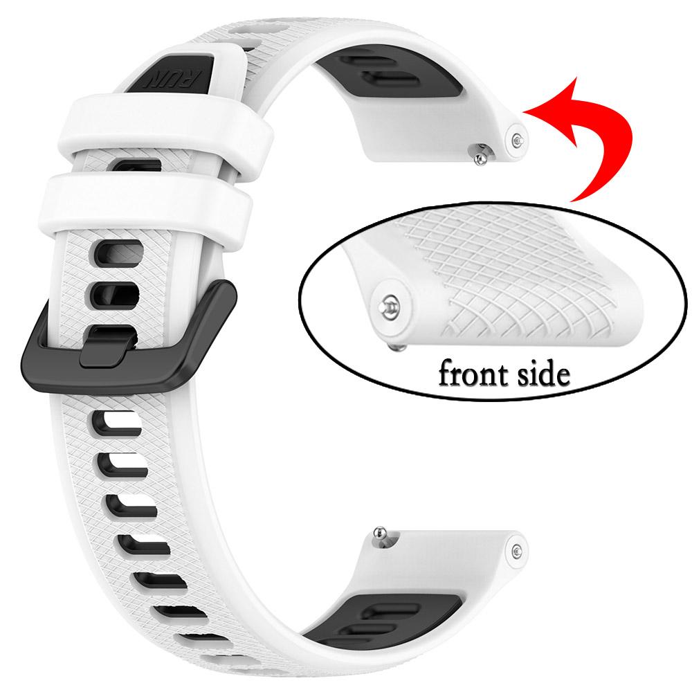 Silikonový pásek 20mm pro Garmin Venu SQ2 | Venu 2Plus | Vivoactive 3/3t/3M/5 | Příslušenství k náramku Forerunner 245/645