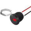 Car Indicator Light Single Arrow Symbols Car Dash Light LED Car Turn Signal Indicator Lights with Wire Lead Enduring