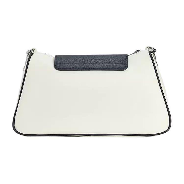 FILA Fashion Casual Color Block Mini Shoulder Bag Women bags White Cream F13W428174FIV
