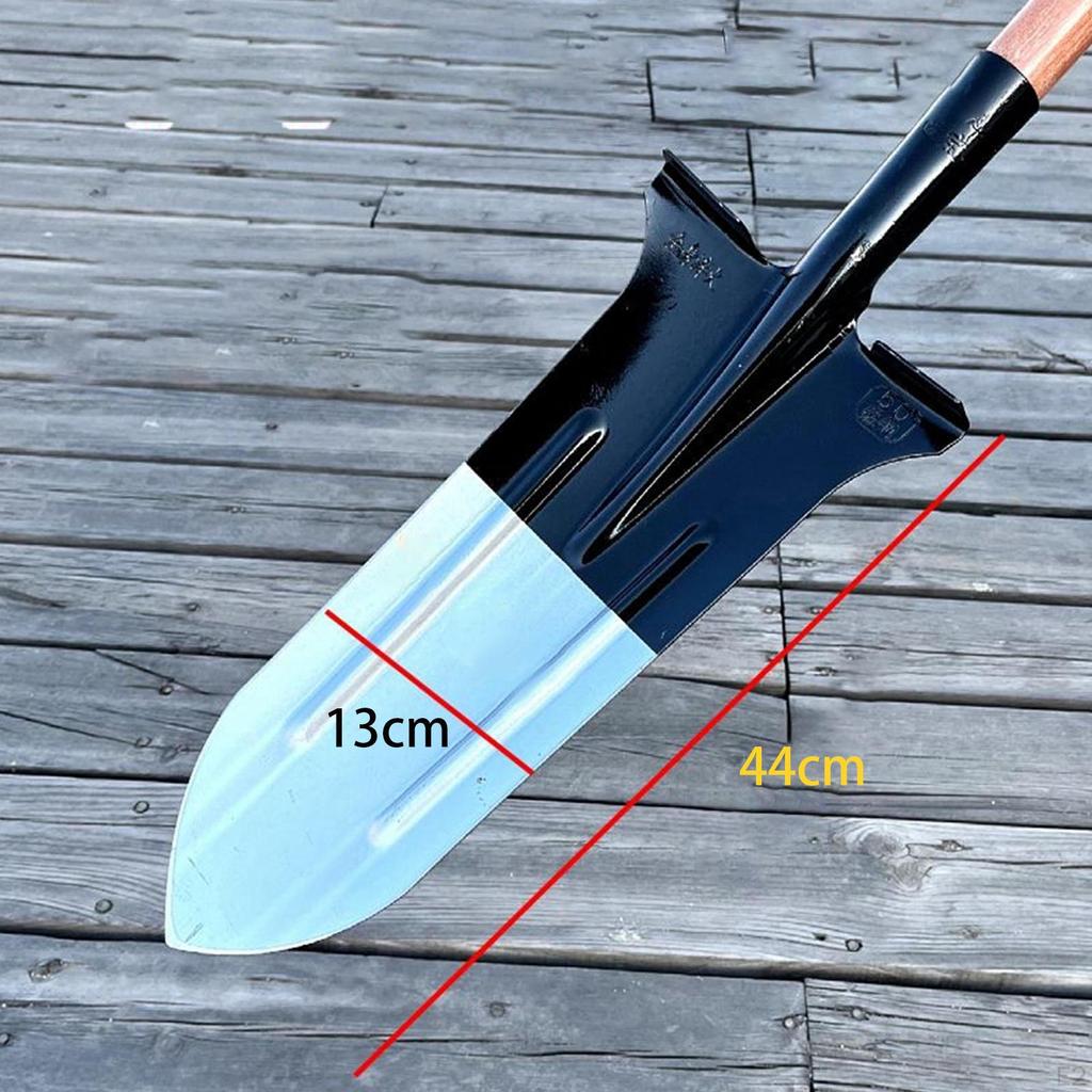 Garden Digging Spade Replacement Head Carbon Steel Multipurpose Gardening Tool for Courtyard, Snow