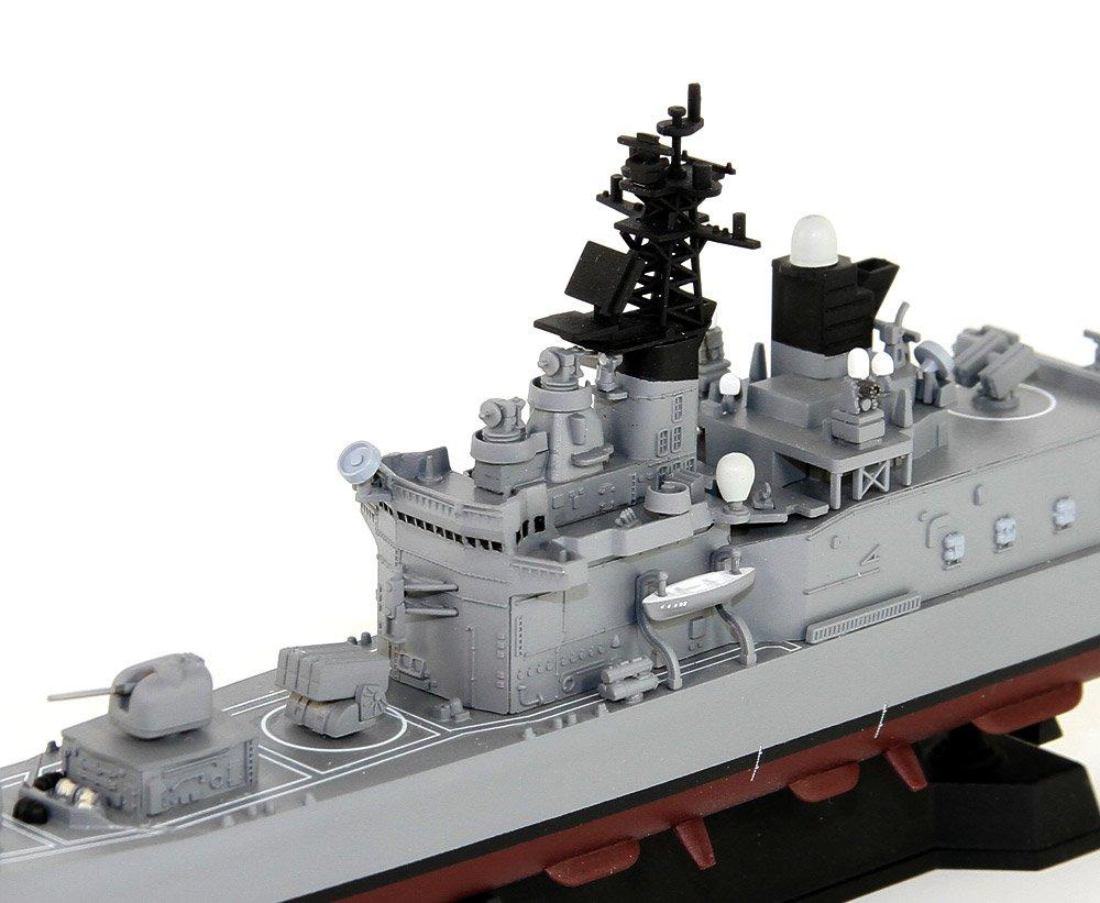 Skywave Series Japan Maritime Force Destroyer Kurama Plastic Model Kit with and Ship Name Plate Etched Parts Pit-Road 1/700 Self-Defense DDH-144 Flag,