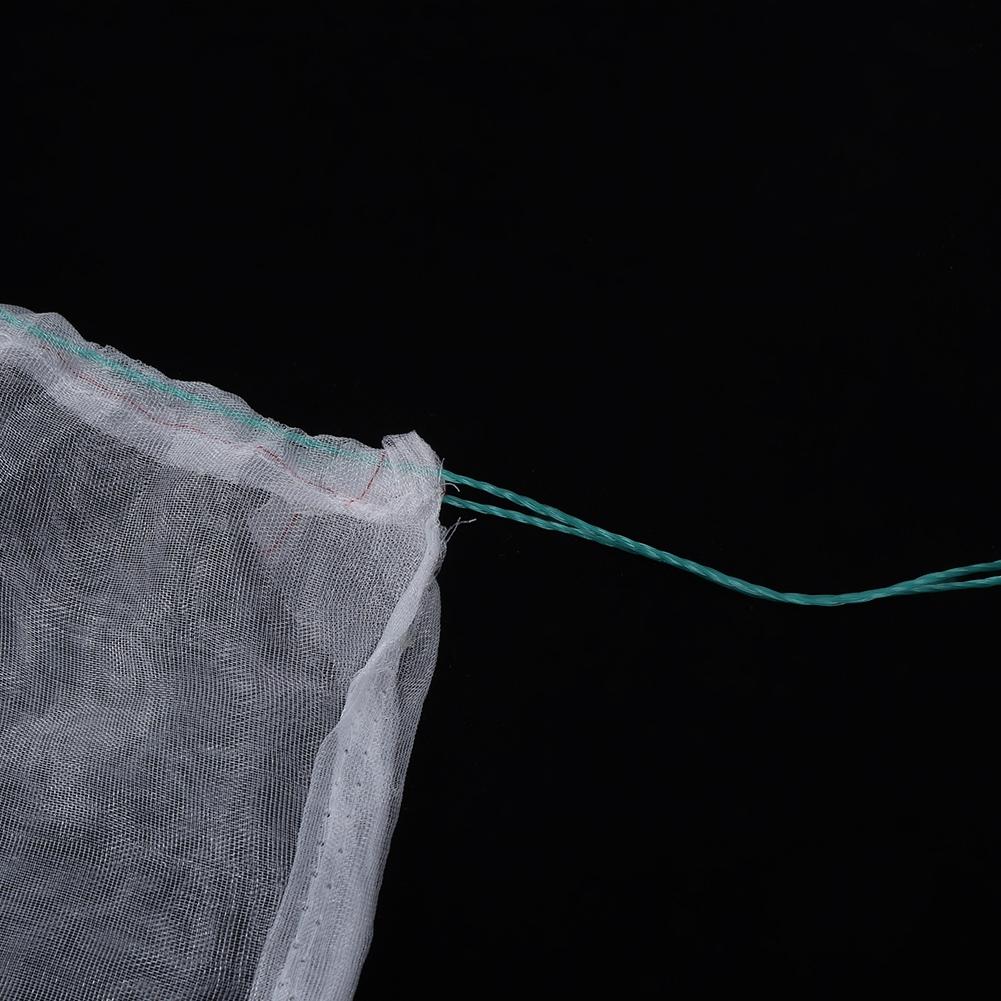 50Pcs Garden Vegetable Fruit Protection Net Mesh Bags Anti Bird Drawstring Bag Gardening ToolL