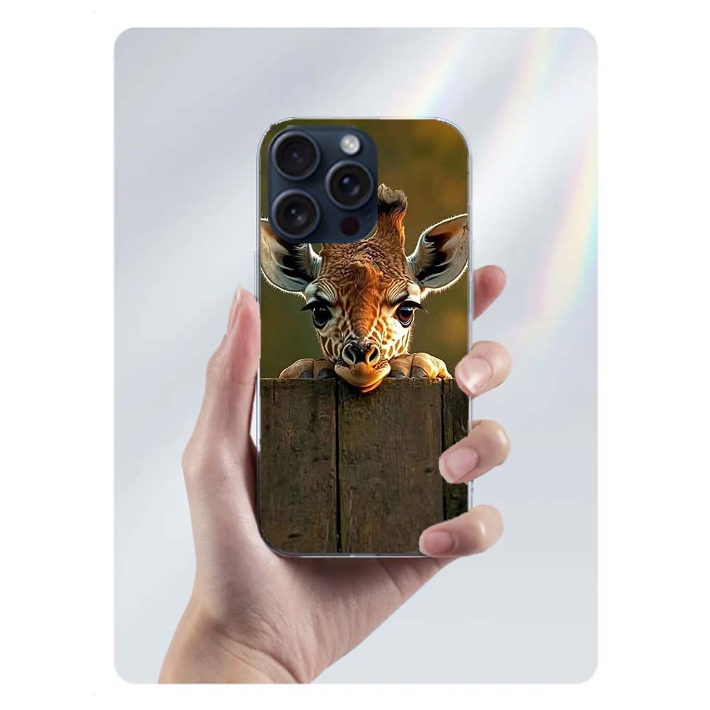 Giraffes Have Long Necks Clear Phone Case For Iphone 17 Air 16 Pro Max 15 Pro 14 Plus 17E 16E 11 13 12 Mini Cover Cases Fundas C