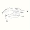 Portable Inflatable Shower Basin | Striped Vinyl Material, with Water Hose, for Elderly, Pregnant Women, and Disabled, Home and Hospital Use