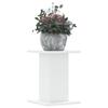 VidaXL Plant Stands 2 Pcs White 30x30x40 Cm Engineered Wood 3307846