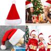 Red And White Christmas Hat For Role Play And Holiday Costume Celebrations