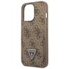 Guess Guhcp13Lp4Tpw Iphone 13 Pro / 13 6,1 Brązowy/Brown Hardcase 4G Triangle Logo Cardslot
