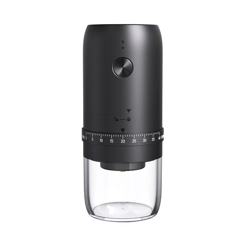 Portable Battery Powered Burr Coffee Grinder 35g Capacity 1800mAh Rechargeable Coffee Bean Grinder with Conical Ceramic Burr