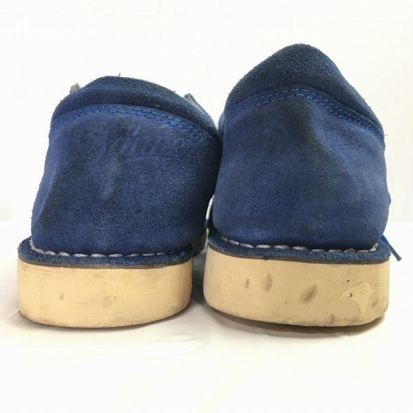 Danner Mountain Ridge Low Blue Size 8 Made in USA D-4007 Hiking Boots Shoes(USED)