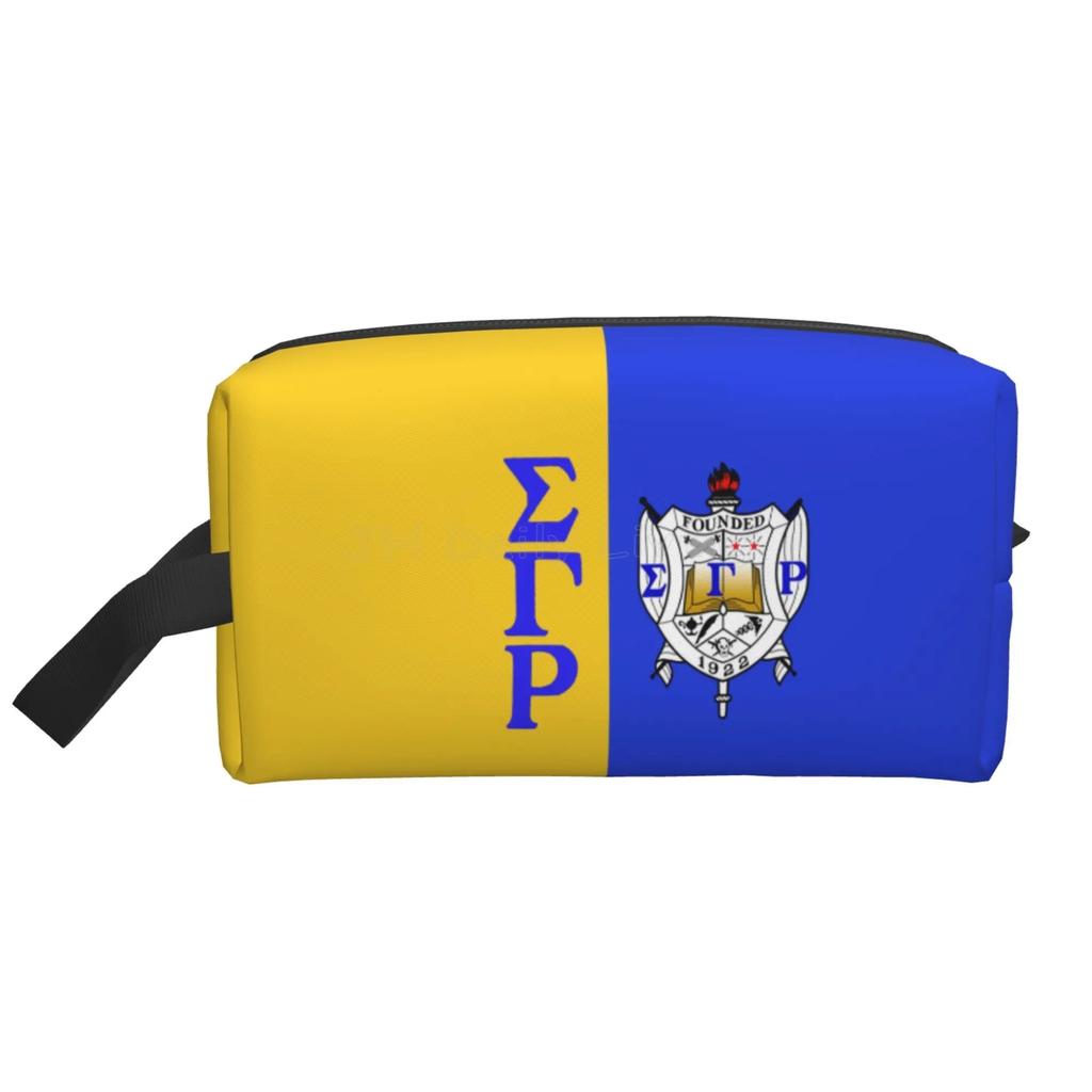 Sigma Gamma Rho 1922 Storage Bags Large Capacity Travel Toiletry Bag Women Girls Cosmetic Bags Men Waterproof Makeup Bag