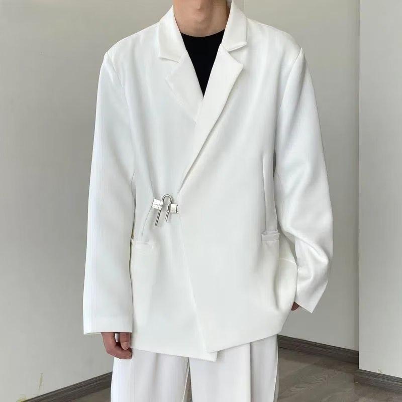

Мужской повседневный пиджак высокого класса белого цвета - Весна/Осень L