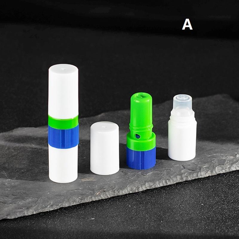 

10 шт. Пустые назальные ингаляторы 2 в 1, пустые палочки-трубочки для назального ингалятора для DIY ароматерапии эфирными маслами A