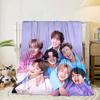 K-pop music group Blanket Flannel Blanket for bed, sofa, Camping, Hiking, Picnic Essentials, gift for family Fan gifts