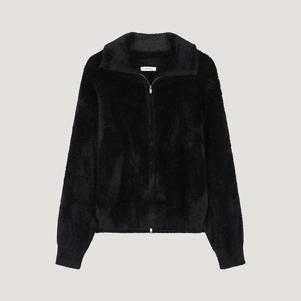 

She S miSS Hairy Two Way Zip Up Cardigan SSkcdo42570 Bk blacks/77