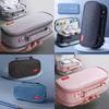 5 Layer Canvas Pencil Case Portable Student Stationery Boxes Pen Storage Bag  School Supplies