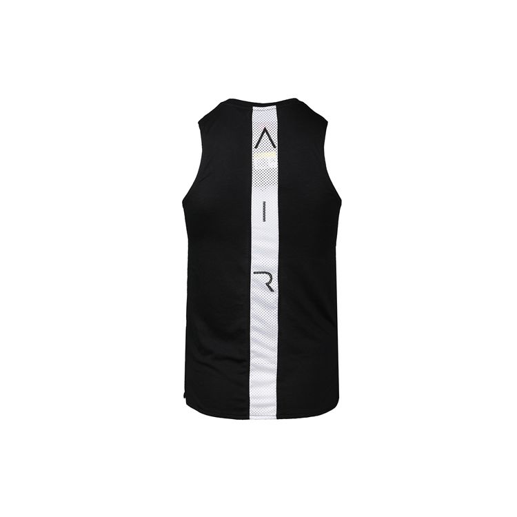 Jordan Air Logo Breathable Basketball Vest Men Tops Black CZ7851-010