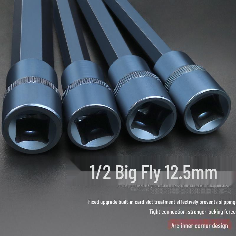 12-Point Plum Blossom M10 Spline Wrench Set: Hexagonal Socket, M14 Flower Angle Tool