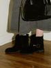 Omnipotent Omn Short Boots_Suede Black