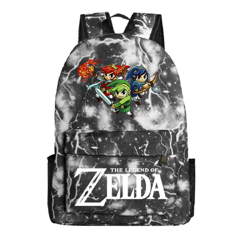 Printed Schoolbag, High-Capacity Backpack For Primary And Secondary School Students