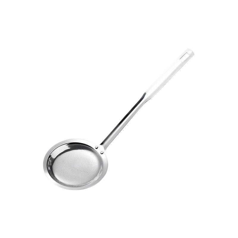 304 Stainless Steel Multifunctional Oil Separator & Foaming Spoon with Mesh Filter