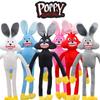 Poppy Playtime Bunny Plush Toy Soft Cushion Pillow Plushie Room Decor Kids Gifts