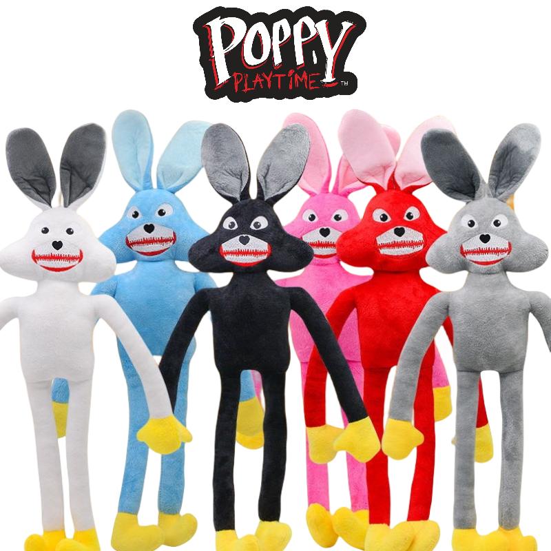 Poppy Playtime Bunny Plush Toy Soft Cushion Pillow Plushie Room Decor Kids Gifts