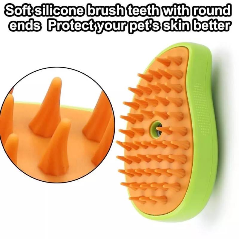 3 In 1 Dog Cat Steam Brush Pet Electric Spray Massage Comb Pet Hair Comb Removal