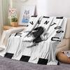 Juve Print FlAannel Blanket, High quality Comfortable for All Seasons, Home Decor, Warmth and Comfort