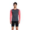 Men's Quick Dry Long Sleeve High Elastic Training Top for Running - Breathable & Round Neck