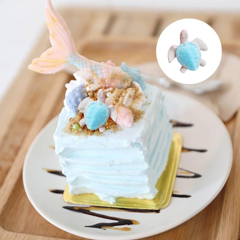 Silicone Crafts Mold 3D Turtle Making Geometric Mold Silicone DIY 3D Handicrafts Resin Molds Reusable Casting Epoxy Mold