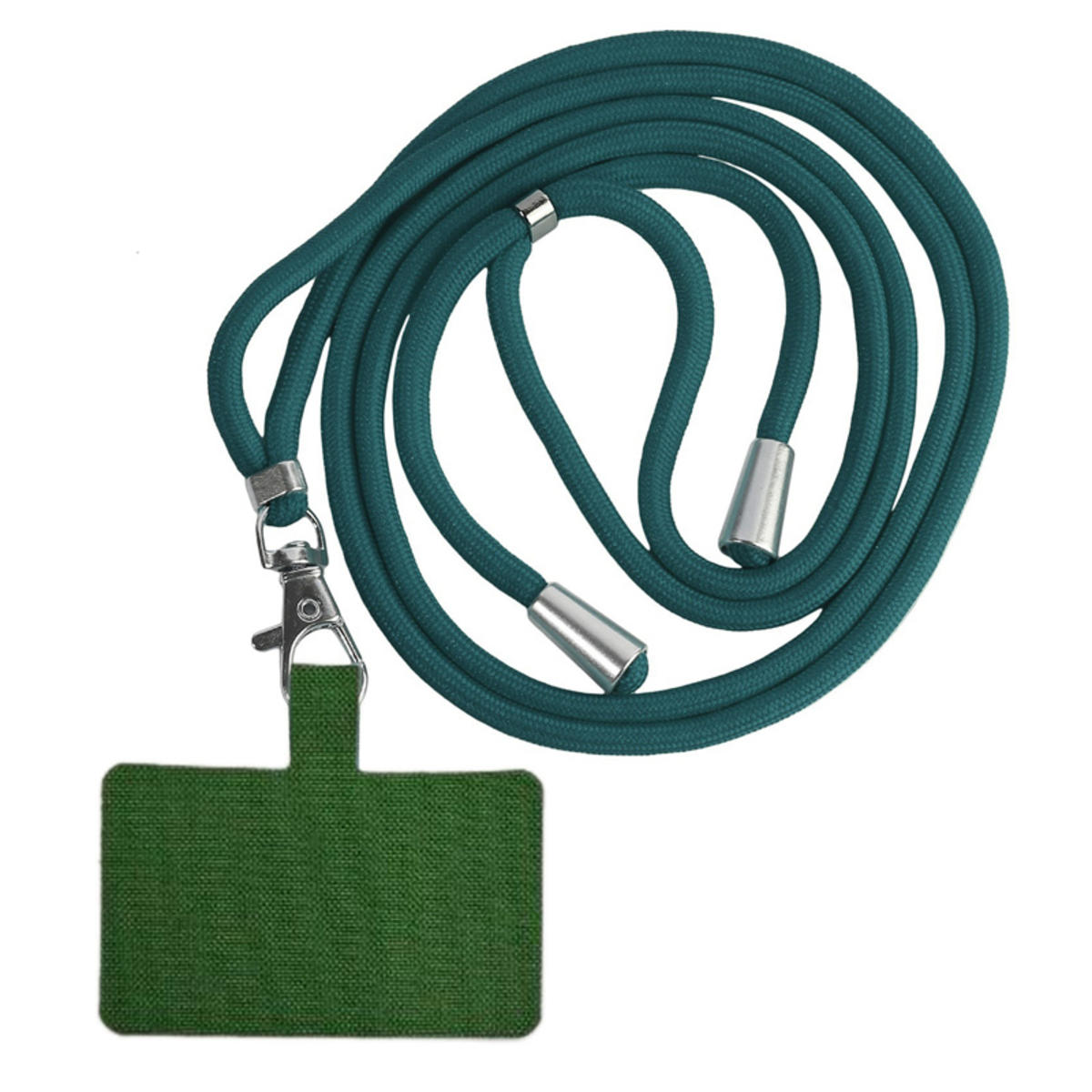 

Soft Phone Lanyard Strap Patch For All Phone Cases Solid Color Household External Hanging Neck Freeing Hands And Preventing Loss High Fast Delivery One Size темно-зелений колір