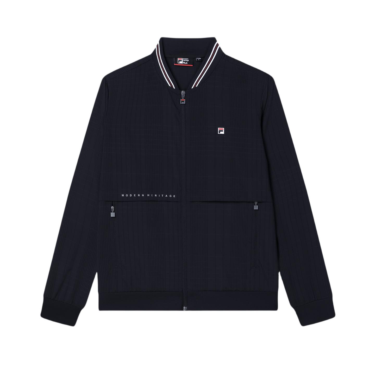 

New FILA MODERN HERITAGE Jacket Men s Legend Blue F11M421702FNV 180/100A/XL