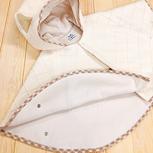 Angel Baby Fleece Cape, Anti-Static, Made in Japan, Newborn, Cold Protection, 50-80cm, TT4911