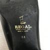 Regal Scarpe col tacco mocassino da furgone in pelle 24 scarpe eleganti nere made in Japan(USATO)