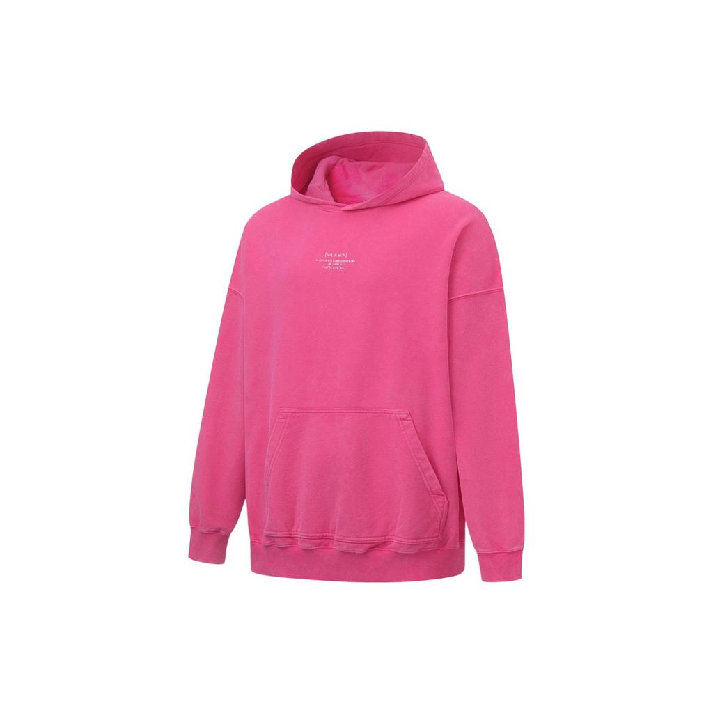 Li-Ning Valentine's Day Graphic Hoodie 'Pink' Men's AWDT231-4