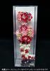 Hair ornament set Furisode ceremony Tsumami work Red Pink Silver birch [Kyoto Usagido] 2-piece coming-of-age wk-226