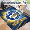 Custom Text Printed Rug Parramatta Eels Non Slip Floor Carpet For Home Room Decor