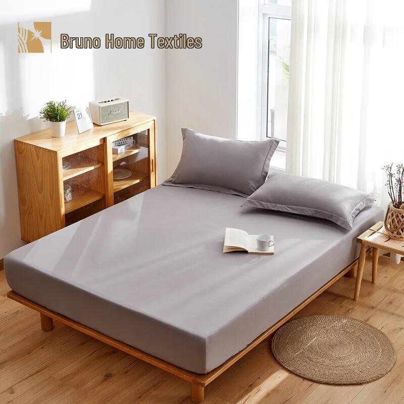 BULUNO All-Cotton Fitted Sheet 3-Piece Set