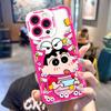 Cartoon C-Crayon S-Shinchan Klare Handyhülle Für Samsung A03S A03 A04 A05 A05S A06 A7 A12 A13 A14 A15 A16 NOTE 10 20 ULTRA Hülle