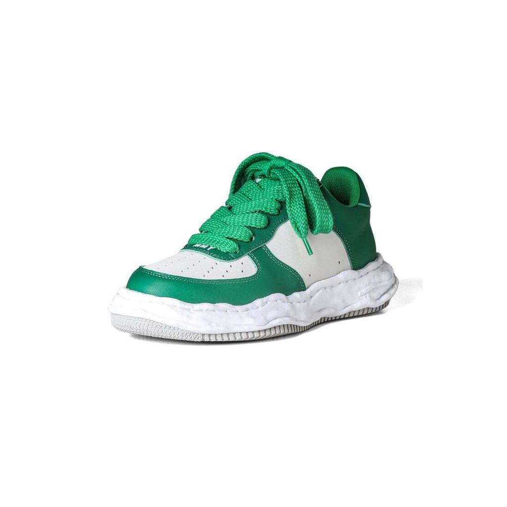 A08FW706-green/white Maison MIHARA YASUHIRO WAYNE Original Sole Leather (Men's)