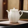 160ml Boutique Graisse de Mouton Porcelaine Blanche Jade Pot d'Érudit Xi Shi Ensemble de Thé Kungfu Ménager Fait Main Ustensiles de Service Cérémonie du Thé Cadeau