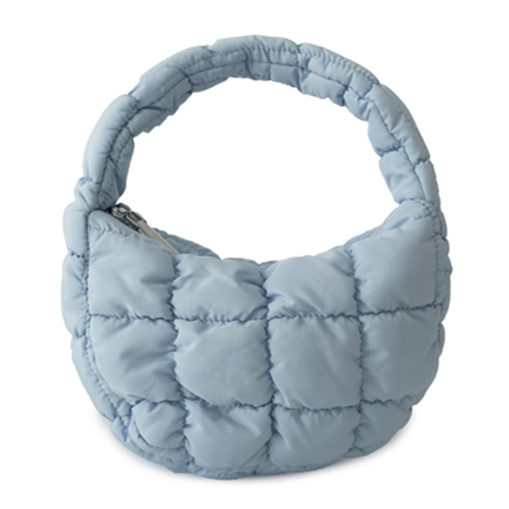 Quilted Padded Crossbody Bag for Women Pleated Bubbles Cloud Shoulder Bags Large Tote Bucket Designer Bag Ruched Handbags 2025