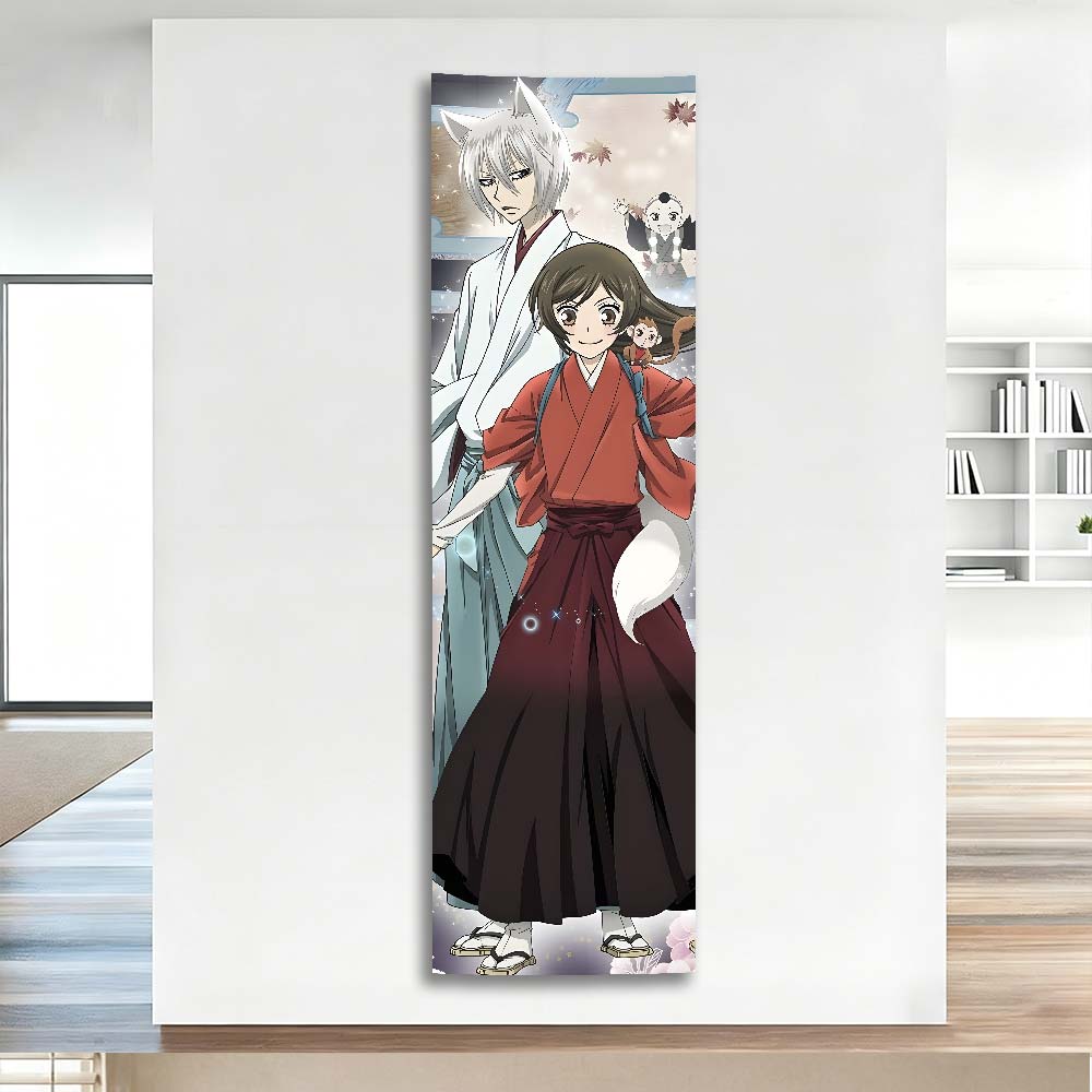 Jmg Household Supplies Unisex Kamisama Kiss Tapestry, Tomoe & Nanami Momozono Vertical Wall Hanging, Anime Decor For Bedroom Dorm Door