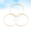 10Pcs Dreamcatcher Ring Bamboo 23Cm Diameter Round Wooden DIY Craft Tools for Mandala Curtain Ringer Home Decor