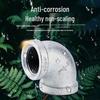 Galvanized Cast Iron 90-Degree Elbow Pipe Fitting