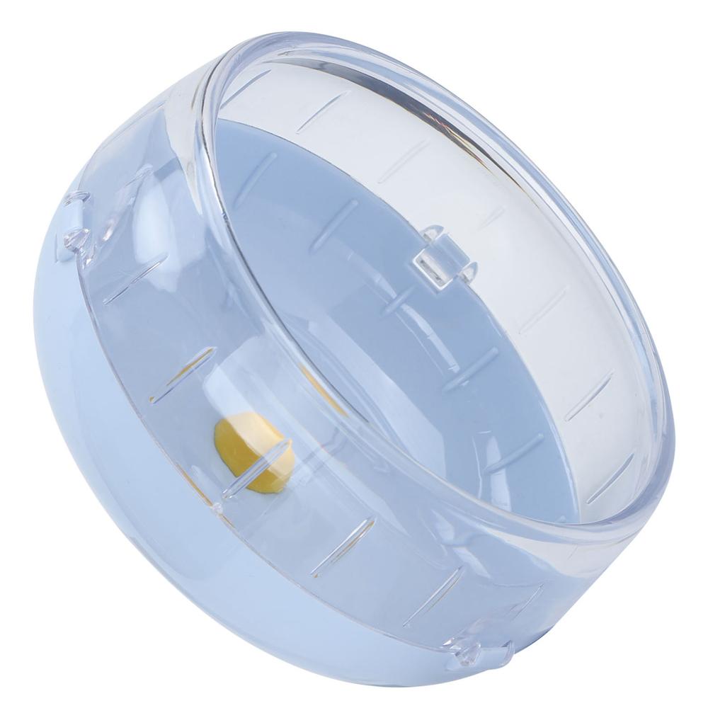 Small Pet Hamster Running Wheel Toy Roller Round Super Silent Cage Supplies ExerciseBlue 12CM