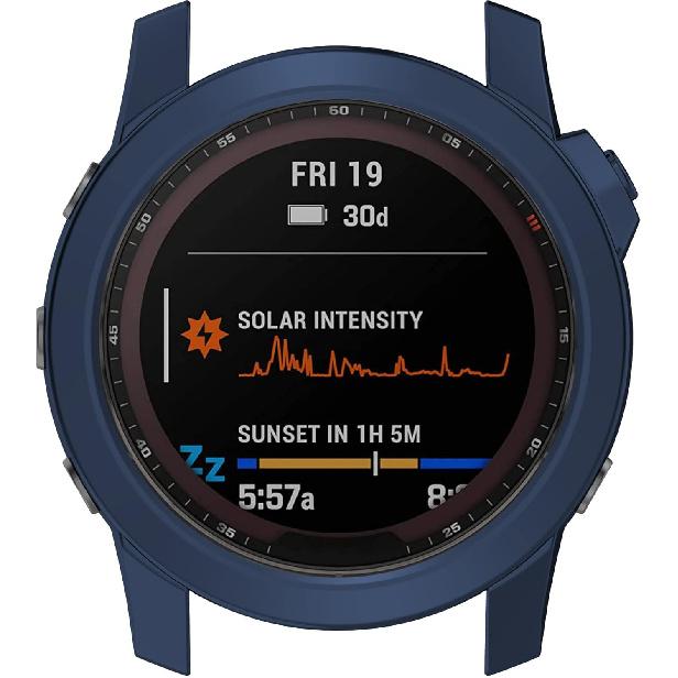 Case Cover Compatible with Garmin Fenix 7X Sapphire Solar Case Protector Protective Case 51mm for Fenix 7X Watch (Do Not Fit for Fenix 7/7S) (5Pack)