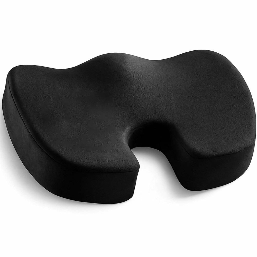 Non-slip Hemorrhoid Seat Cushion Slow Rebound Orthopedic Seat Cushion  for Home Office School
