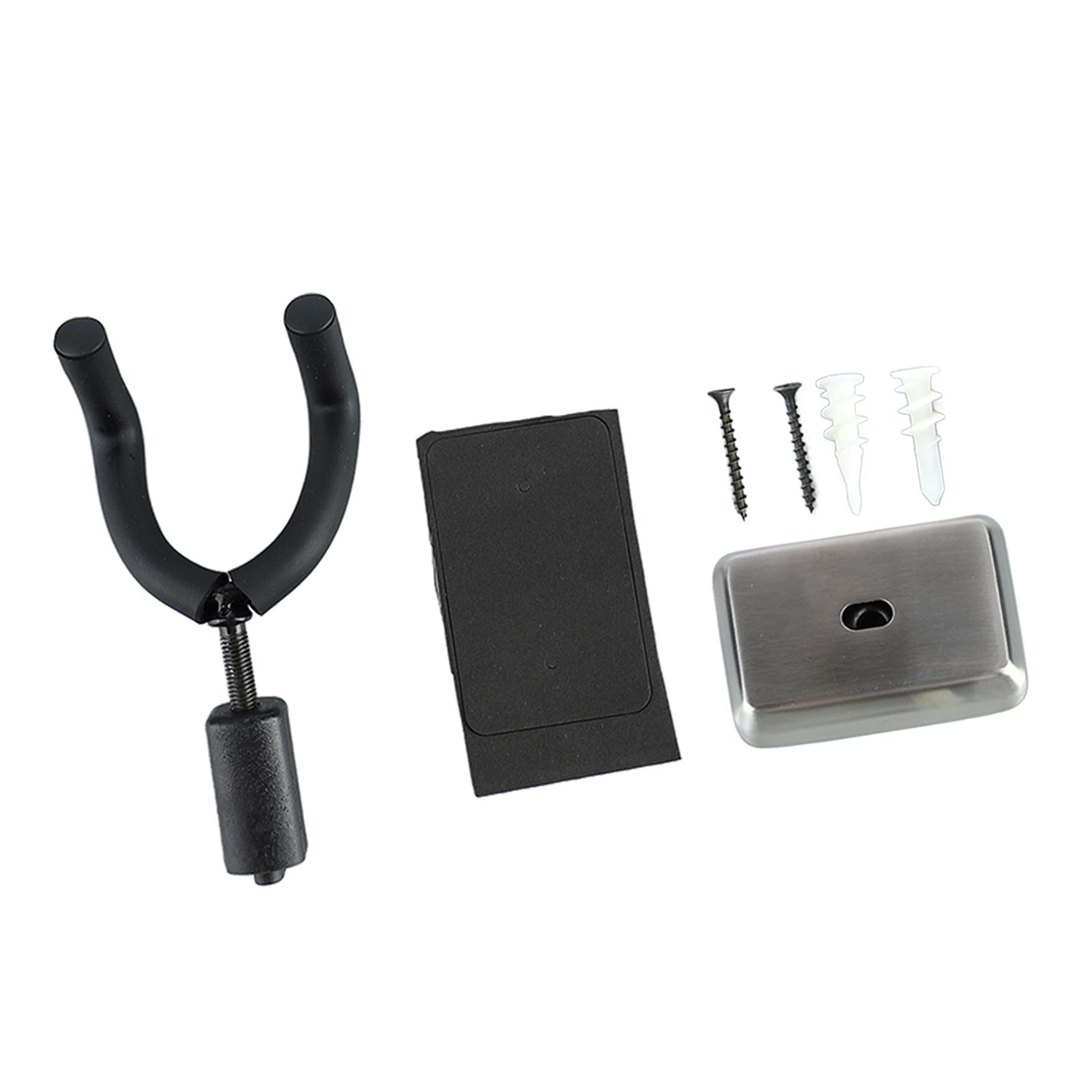 

Настінний гачок для гітари Металевий з губкою Економія місця Квадратний гачок для гітари зі гвинтами