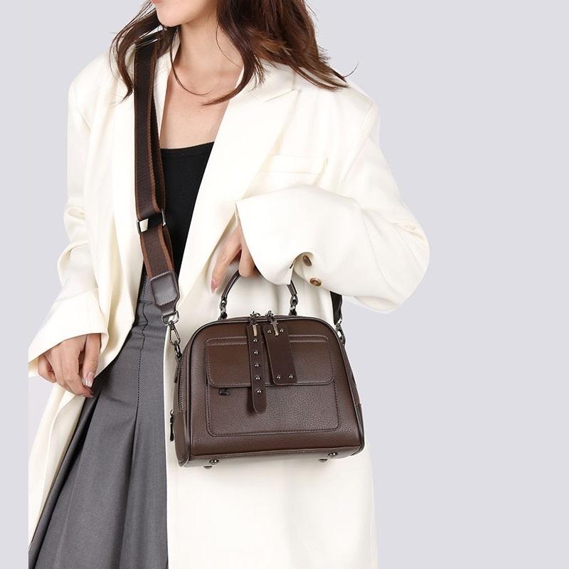 Genți Crossbody pentru Femei Geantă Mică Pătrată Simplă Geantă de Mână Stil Retro